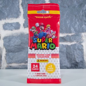 Super Mario Trading Card Collection - Value Pack 24 cartes - 2 bonus (x2) (01)